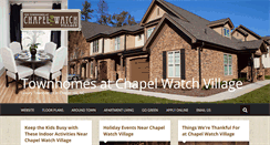Desktop Screenshot of blog.chapelwatchvillage.com